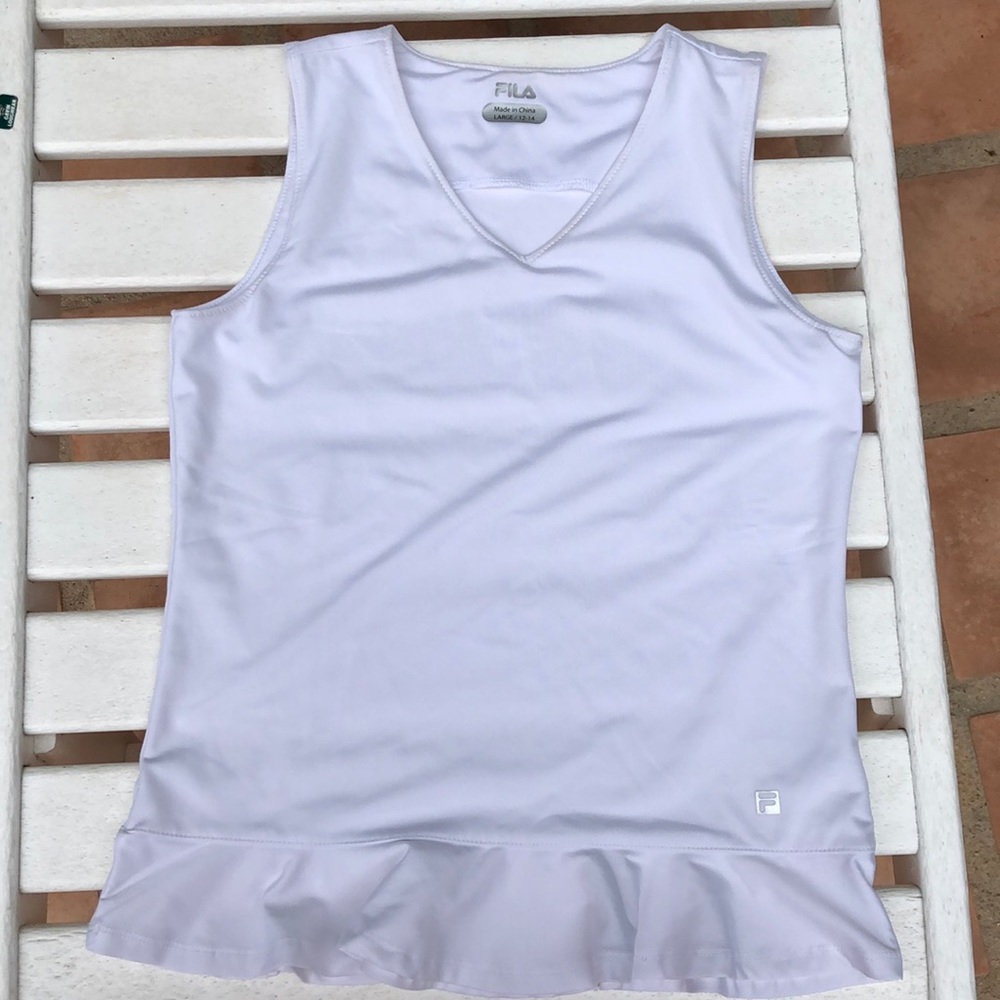 Fila Tennis Top with Peplum Girls Size 12-14